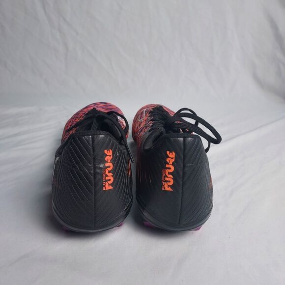 Puma Future Z 3.4 FG Soccer Cleats Mens 10.5 Black Orange Firm Ground main image 7